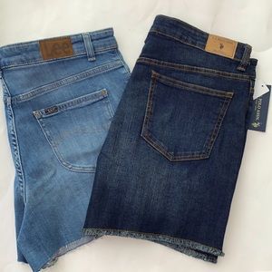 U.S. Polo Assn. High Rise Relaxed Midi Short or Lee Heritage Relax Cutoff Short